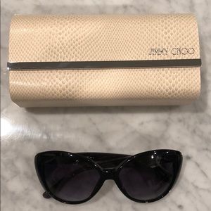 Jimmy Choo women's cat eye sunglasses